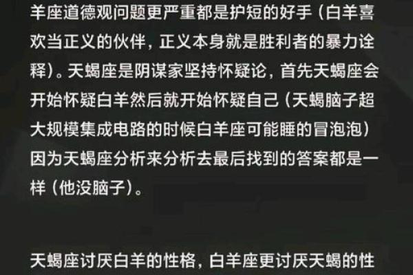 白羊座男天蝎座女 白羊座男天蝎座女