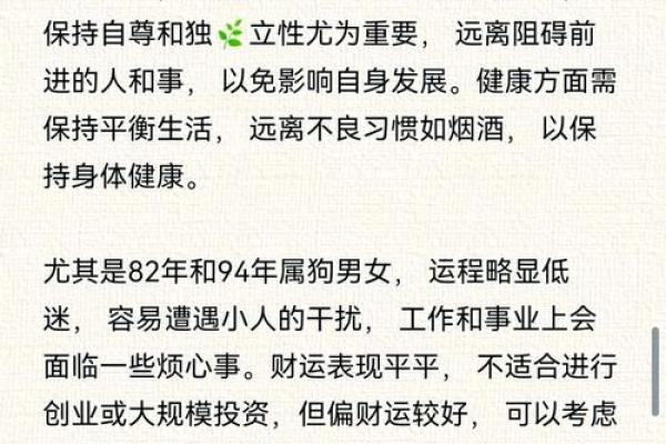 2025年狗人运势运程1982年的狗 2025年狗人运势解析1982年属狗人运程全揭秘