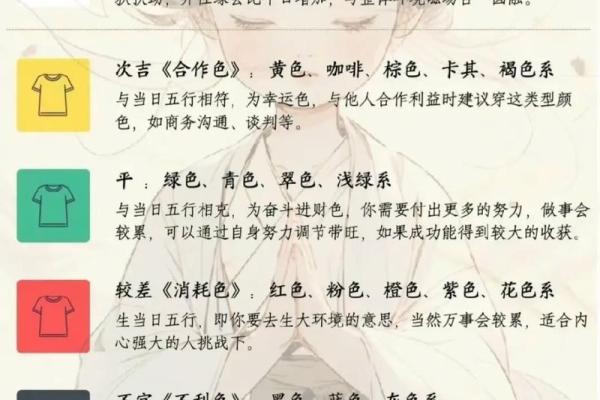 五行穿衣今日颜色2025年4月12日