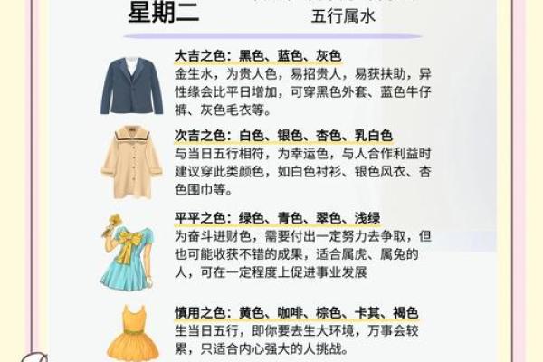 2025年3月29日五行穿衣指南