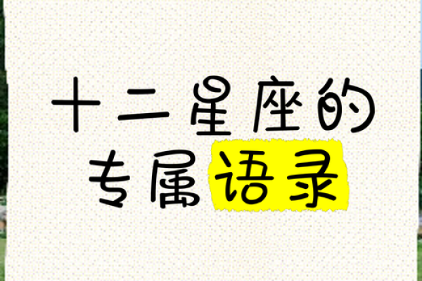 哪个星座说的废话最多呢