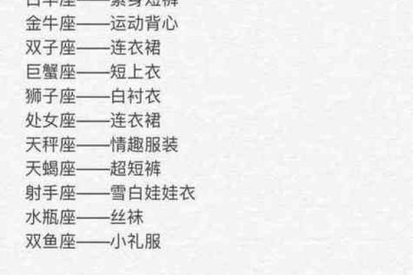什么星座女最适合穿衣服的