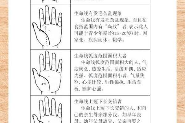 女手相算命图解