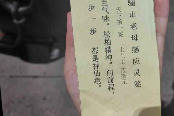 老君洞太上灵签六十签