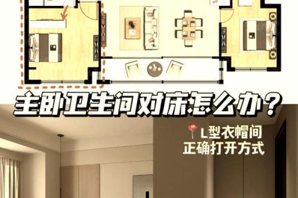 主卧室卫生间改衣帽间风水化解