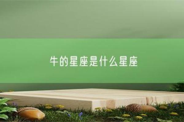 十二星座适合养的牛