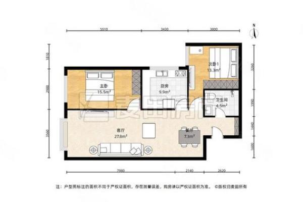 苹果社区户型图风水