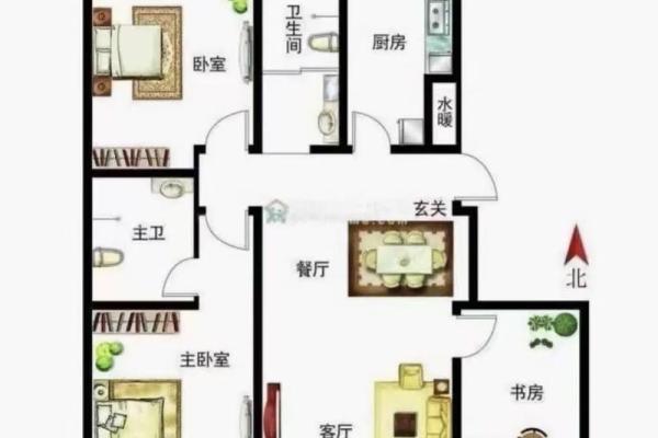 装修房屋小户型风水之布局讲究