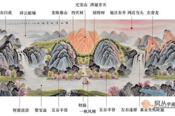 夫妻都属龙孩子属兔客厅挂什么画风水好-