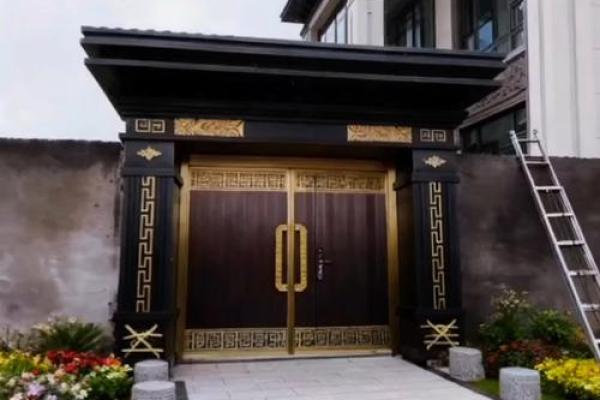 农村围墙大门风水