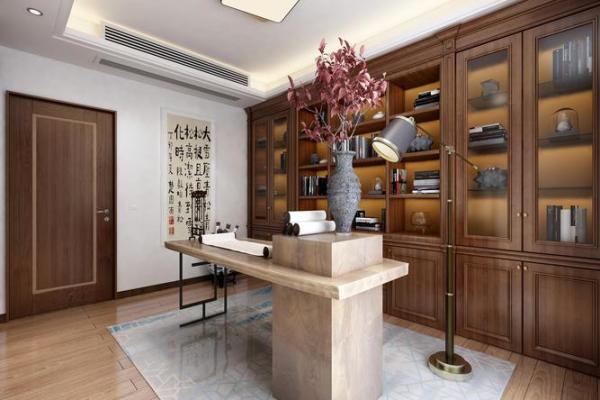 风水书房后背墙挂什么好书房布置 风水书房后背墙挂什么好书房布置