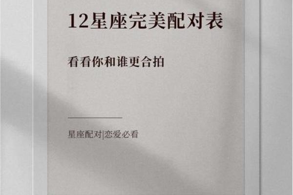 最准星座配对大揭秘,完美匹配指数大公开! 最准星座配对大揭秘,完美匹配指数大公开!