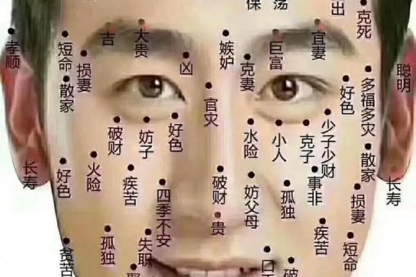 有关印堂面相算命图解