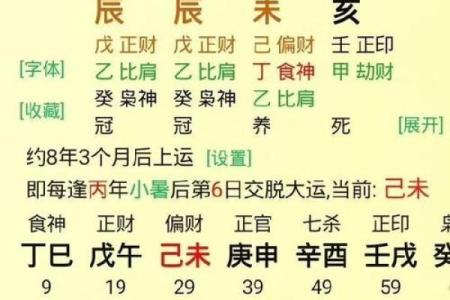 穷命的八字
