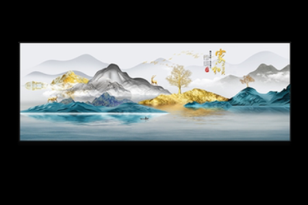 客厅背景墙与风水