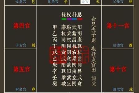 紫薇斗数命宫原理