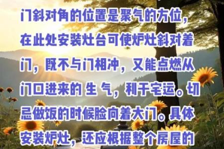 厨房风水忌讳化解大全