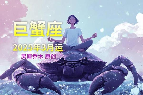 2025年4月3日今日运势巨蟹座