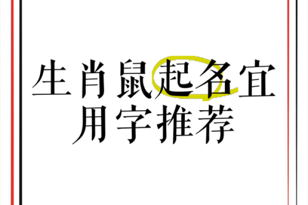 给凌晨2点出生的属鼠男孩取名字要用什么字姓名