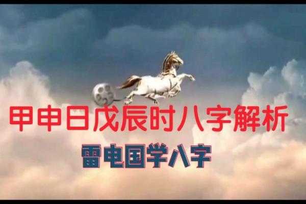 甲申日出生八字解析与未来发展趋势
