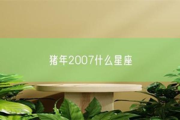 猪年出生的人属于哪个星座