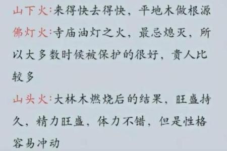 纳音八字