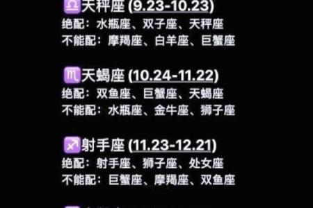 天蝎座和什么星座最配