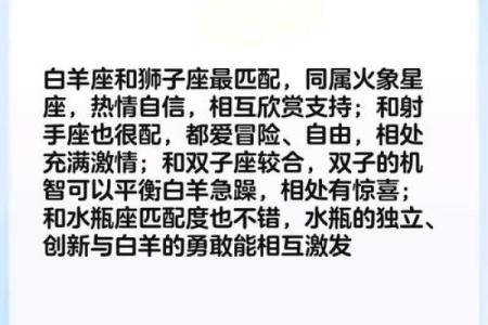 与白羊女最配的星座 与白羊男最配的星座