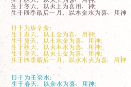 生辰八字用神是什么意思