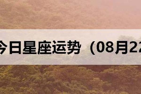 8月22号的星座运势 8月22号的星座运势