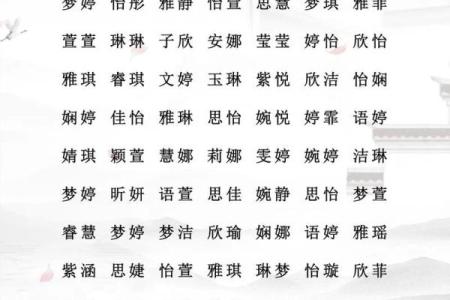 女孩姓潘叫什么名字好听,八字看下半年运势