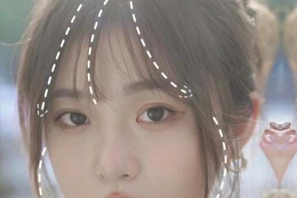 八字刘海怎么烫