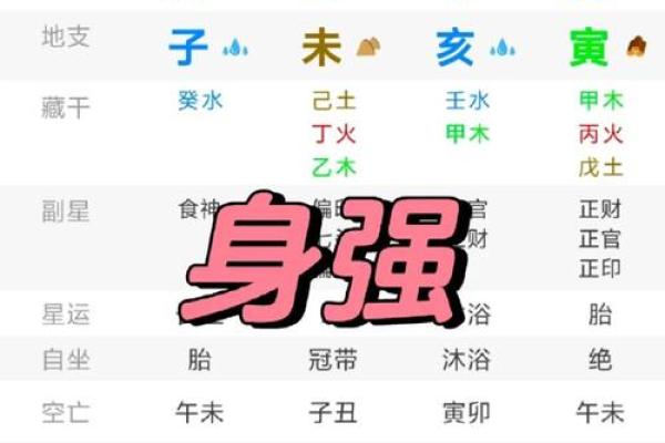 八字身弱无印克母