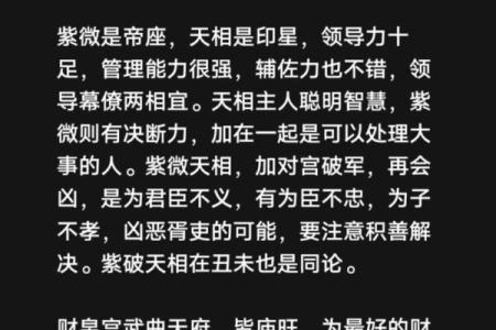 《紫微斗数》：廉贞天相文曲入福德宫事业如何