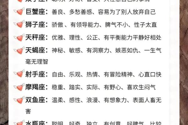 十三星座的性格有什么变化吗