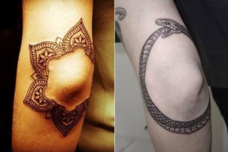 12星座罗盘纹身图案设计，吸睛又时尚