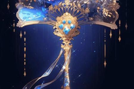 十二星座古风扇子武器